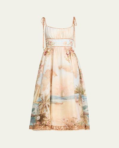 Zimmermann Mahon Picnic Midi Dress
