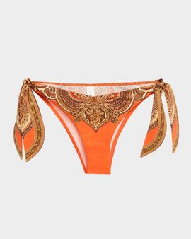 Zimmermann Mahon Scarf Tie-Side Bikini Bottoms