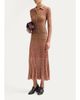 Zimmermann Mouline Rib-Knit Polo Midi Dress - 4