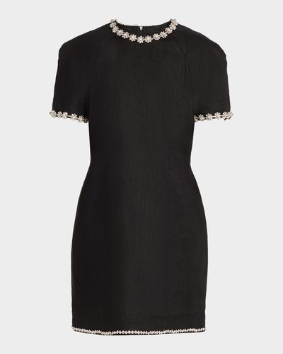 Zimmermann Rebellion Embellished Mini Dress