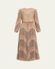 Zimmermann Sunray Long-Sleeve Midi Dress - 1