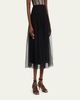 Zimmermann Tulle Dot Midi Skirt - 4