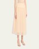 Zimmermann Tulle Dot Midi Skirt - 8
