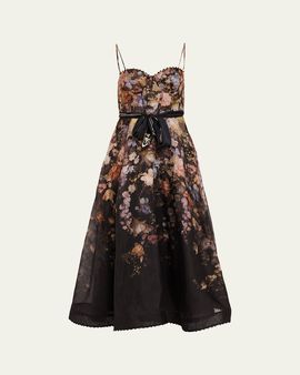 Zimmermann Valiant Corset Picnic Dress
