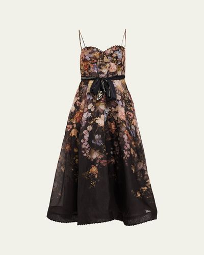 Zimmermann Valiant Corset Picnic Dress