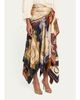 Zimmermann Valiant Draped Silk Scarf Skirt - 4
