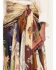 Zimmermann Valiant Draped Silk Scarf Skirt - 5