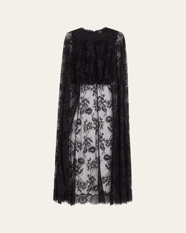 Zimmermann Valiant Lace Cape Top
