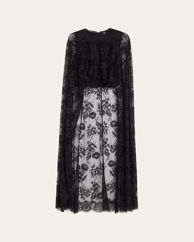 Zimmermann Valiant Lace Cape Top