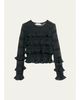 Zimmermann Valiant Lace Ruffle-Tiered Top - 1