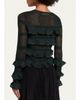 Zimmermann Valiant Lace Ruffle-Tiered Top - 3