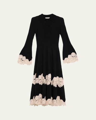 Zimmermann Valiant Merino Lace Maxi Dress