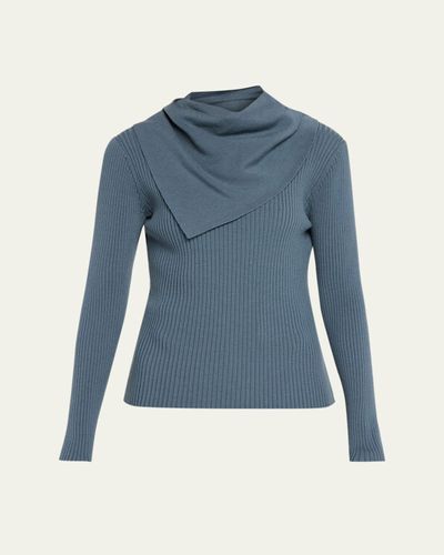 Zimmermann Valiant Merino Scarf Sweater