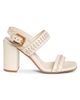 Zimmermann Women's Alchemy 85MM Woven Leather Block-Heel Sandals - 1