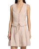 Zimmermann Women's Alchemy Pinstripe Linen Waistcoat - 3