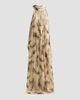 Zimmermann Women's Ascent Burnout Feather Halterneck Gown - 1