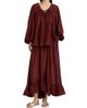 Zimmermann Women's Aster Bead-Detail Gathered Silk Blouse - 2