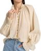 Zimmermann Women's Aster Cotton-Silk Voile Blouse - 6