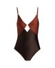 Zimmermann Women's Aster Diamond Wire One-Piece Swimsuit - 1