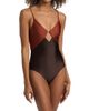 Zimmermann Women's Aster Diamond Wire One-Piece Swimsuit - 3