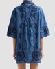 Zimmermann Women's Aster Embroidered Denim Mini Dress - 3
