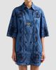 Zimmermann Women's Aster Embroidered Denim Mini Dress - 5