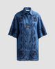 Zimmermann Women's Aster Embroidered Denim Mini Dress - 6