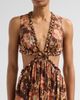 Zimmermann Women's Aster Floral Cut Out Midi Dress - 5