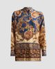 Zimmermann Women's Aster Floral Longline Silk Shirt - 1