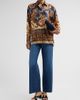 Zimmermann Women's Aster Floral Longline Silk Shirt - 2