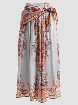 Zimmermann Women's Aster Scarf Midi Skirt