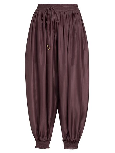 Zimmermann Women's Aster Silk Harem Pants