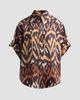 Zimmermann Women's Aster Silk Ikat-Inspired Shirt - 5
