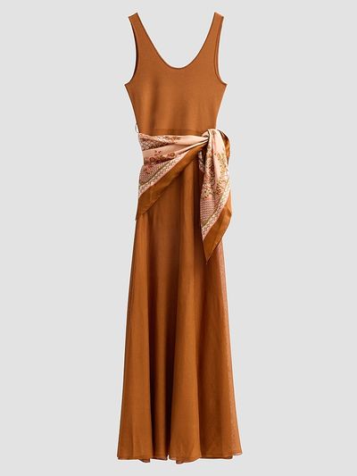 Zimmermann Women's Aster Silk Scarf Maxi Dress