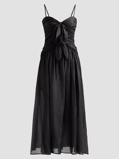 Zimmermann Women's Aster Silk Scarf Midi-Dress