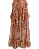 Zimmermann Women's Awaken Floral Cotton-Silk Maxi Skirt - 1