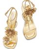 Zimmermann Women's Belara 85MM Floral-Appliqué Leather Sandals - 4