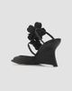 Zimmermann Women's Belara 85MM Floral Leather Wedge Sandals - 4