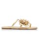 Zimmermann Women's Belara Floral-Appliqué Leather Sandals - 1