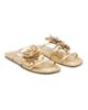 Zimmermann Women's Belara Floral-Appliqué Leather Sandals - 2