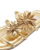 Zimmermann Women's Belara Floral-Appliqué Leather Sandals - 5