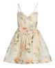 Zimmermann Women's Carousel Floral Linen-Silk Corset Minidress - 1