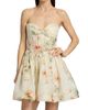 Zimmermann Women's Carousel Floral Linen-Silk Corset Minidress - 6