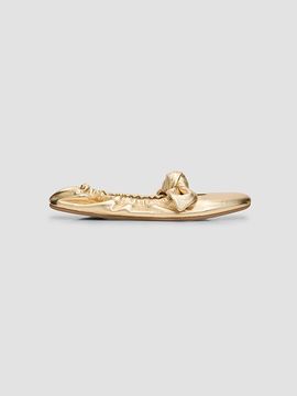 Zimmermann Women's Carousel Leather Ballerina Flats