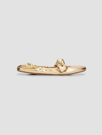 Zimmermann Women's Carousel Leather Ballerina Flats