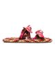 Zimmermann Women's Carousel Printed Linen Slip-On Sandals - 7