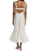 Zimmermann Women's Dawning Petal Linen-Silk Midi-Dress - 5