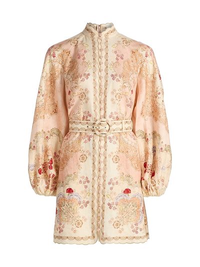 Zimmermann Women's Daylight Linen Minidress