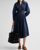 Zimmermann Women's Denim Belted Midi Shirtdress - 2