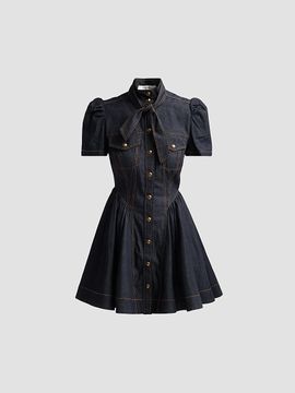 Zimmermann Women's Denim Corset Minidress